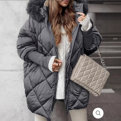 Warm Hooded Winter Cardigan Jacket