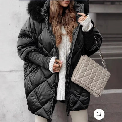 Warm Hooded Winter Cardigan Jacket