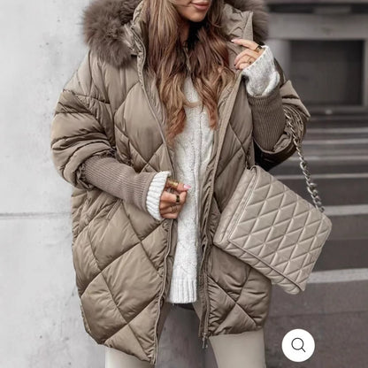 Warm Hooded Winter Cardigan Jacket